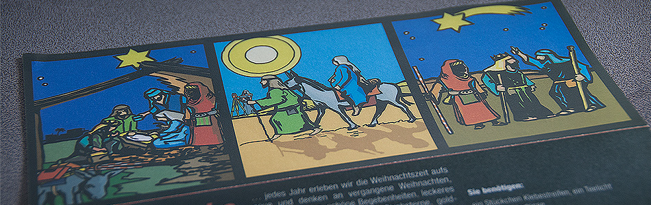 Printdesign – Vermessungsbüro Schmidt – Weihnachtskarte 2012
