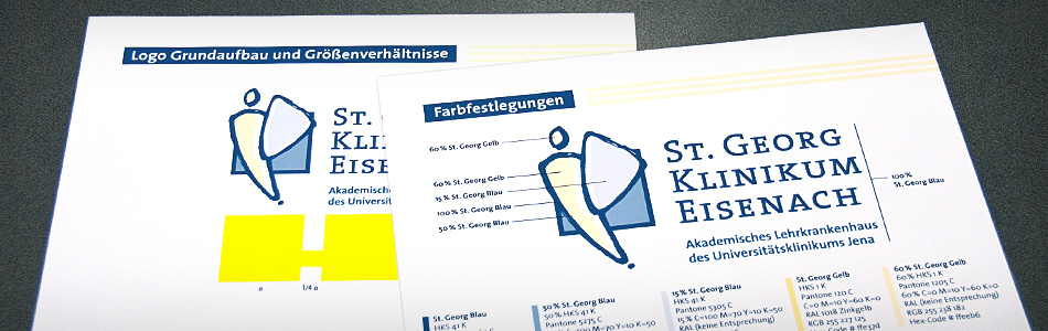 Corporate Design – St. Georg Klinikum Eisenach