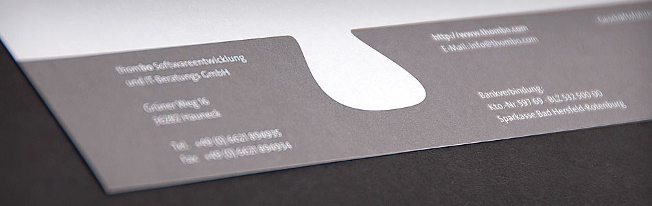 Corporate Design – thombo – Softwareentwicklung & IT-Beratungs GmbH