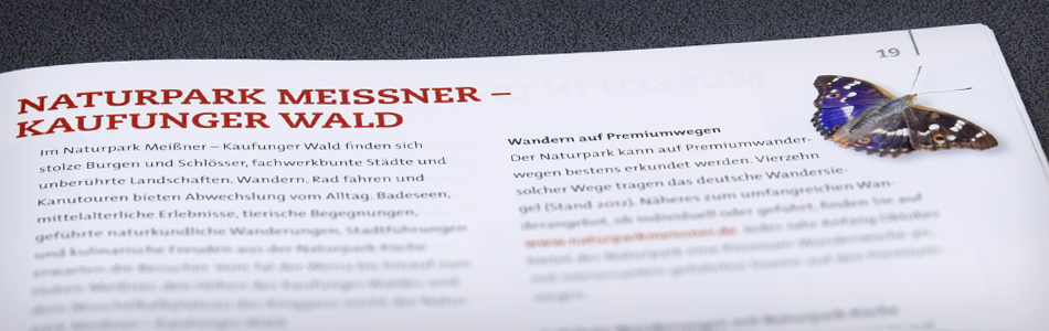 Printdesign – ProWitzenhausen GmbH – Gastgeberkatalog 2013