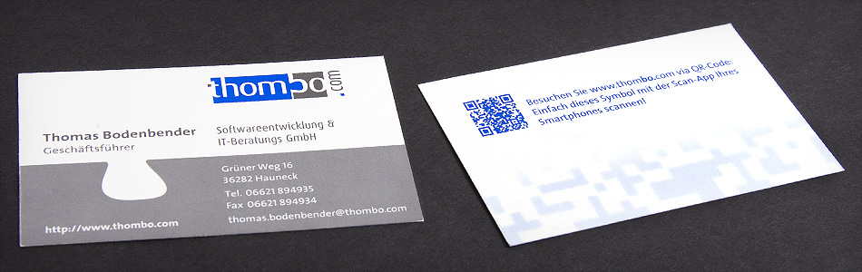 Corporate Design – thombo – Softwareentwicklung & IT-Beratungs GmbH