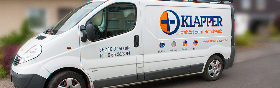 Corporate Design – Klapper … gehört zum Handwerk