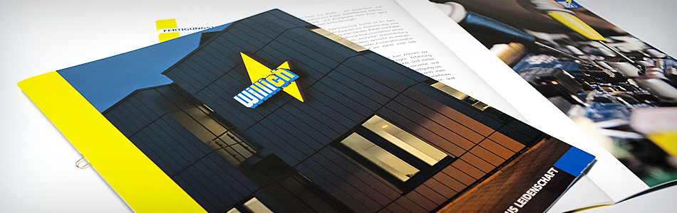 Printdesign – Willich Elektrotechnik GmbH – Imageprospekt