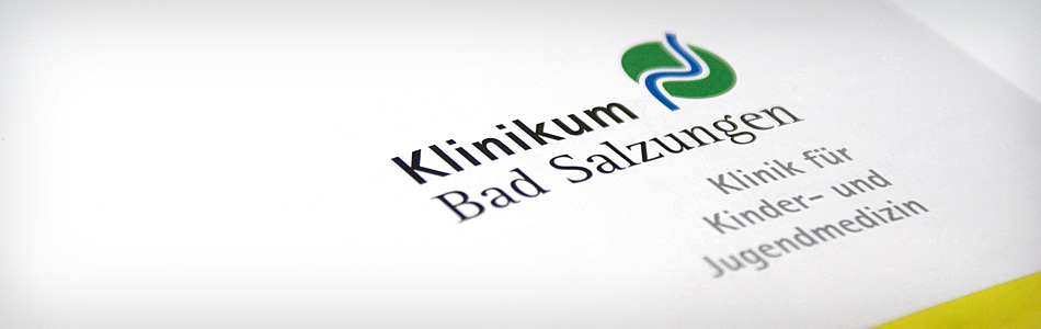 Printdesign – Klinikum Bad Salzungen GmbH – Prospektserie