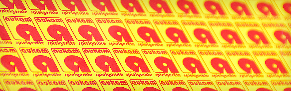 Printdesign – aukam Spielgeräte GmbH – Printwerbung