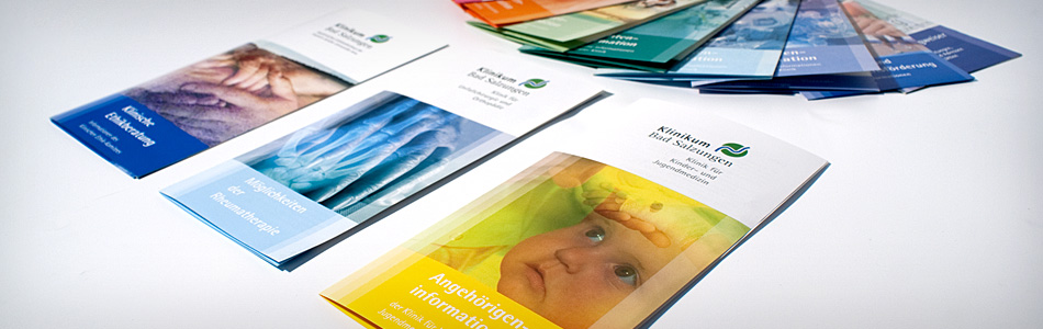 Printdesign – Klinikum Bad Salzungen GmbH – Prospektserie