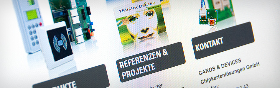 Webdesign – CARDS & DEVICES Chipkartenlösungen GmbH