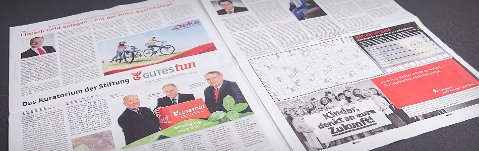 Printdesign – Sparkasse Bad Hersfeld-Rotenburg – TimeS