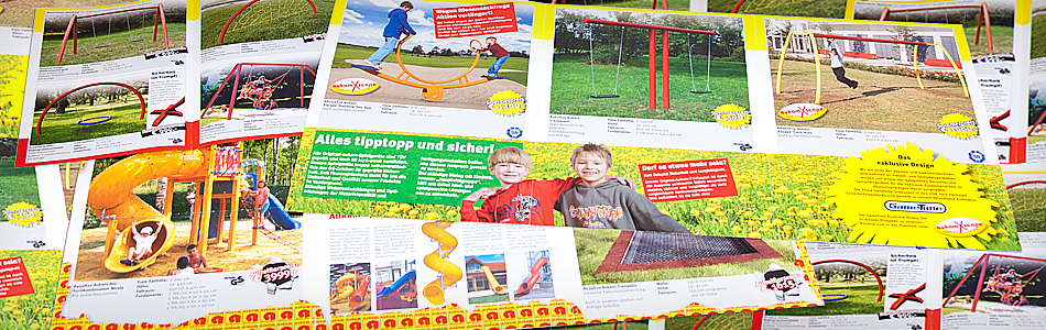 Printdesign – aukam Spielgeräte GmbH – Printwerbung