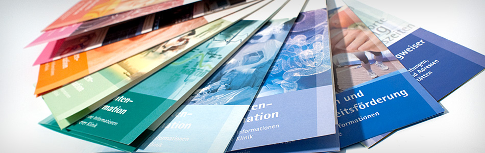 Printdesign – Klinikum Bad Salzungen GmbH – Prospektserie