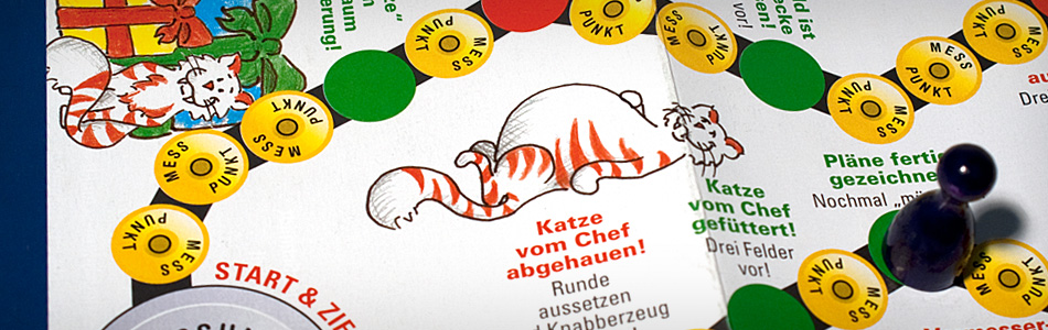 Vermessungsbüro Schmidt – Weihnachtskarte