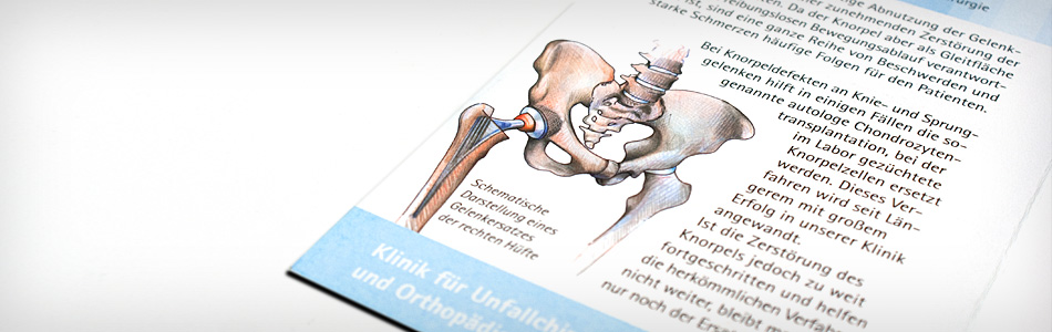Printdesign – Klinikum Bad Salzungen GmbH – Prospektserie