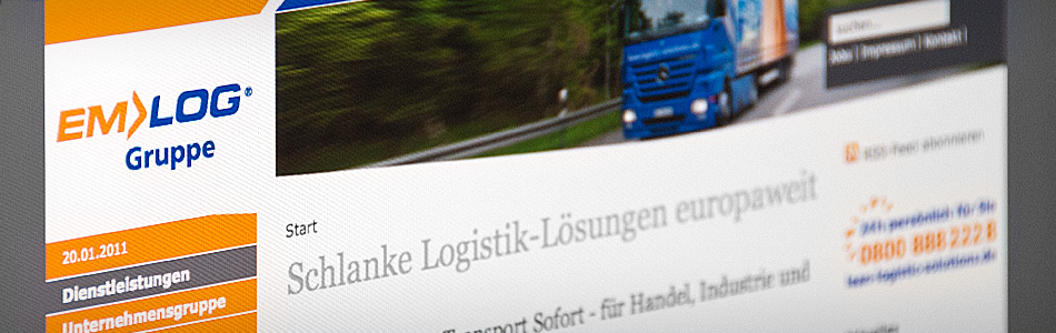 Corporate Design – EM-LOG® Gruppe