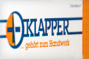 Klapper … gehört zum Handwerk