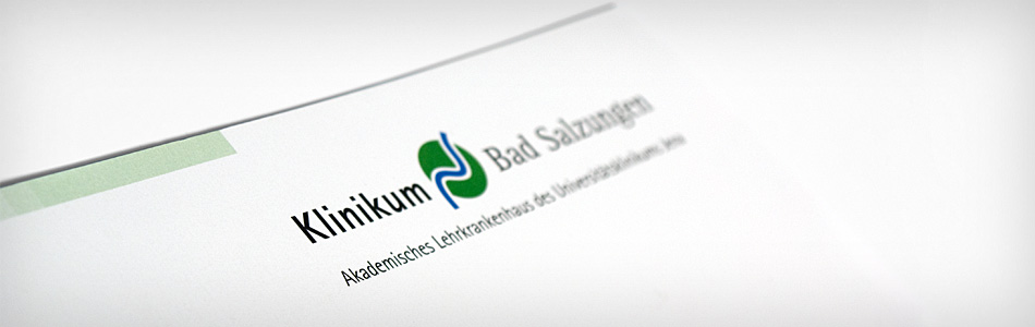 Printdesign – Klinikum Bad Salzungen GmbH – Imageprospekt