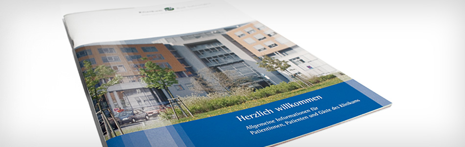 Printdesign – Klinikum Bad Salzungen GmbH – Imageprospekt