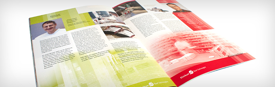 Printdesign – Klinikum Bad Salzungen GmbH – Imageprospekt