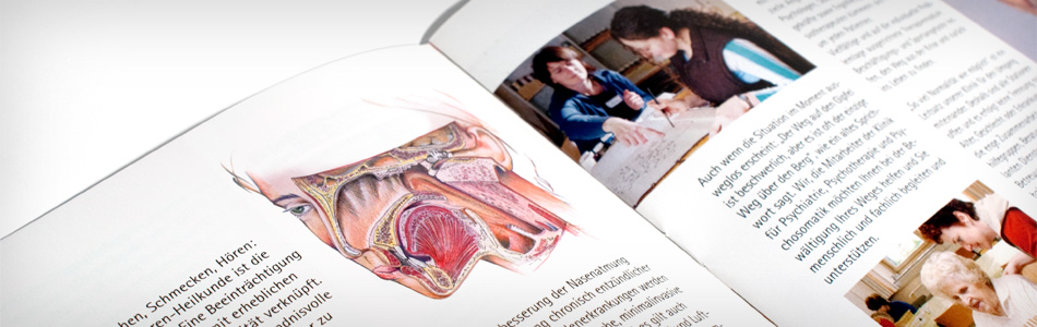 Printdesign – Klinikum Bad Salzungen GmbH – Imageprospekt