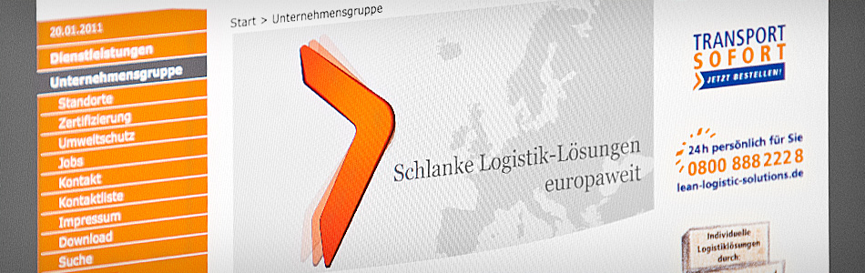 Webdesign – EM-LOG® Gruppe