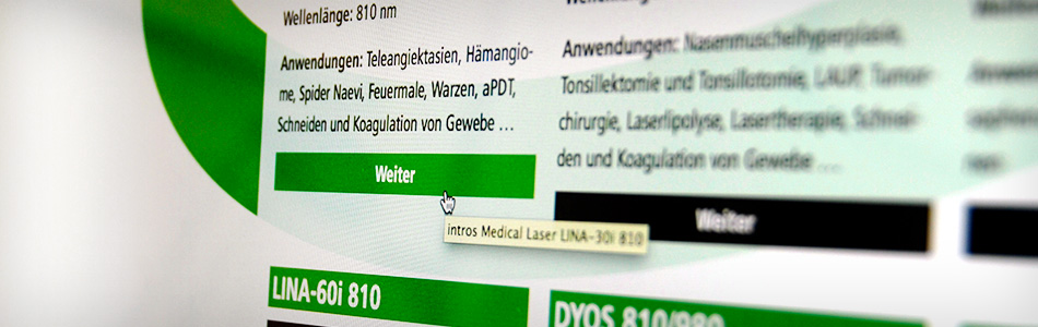 Responsive Webdesign – intros – innovative Technik für Umwelt, Labor und Medizin GmbH