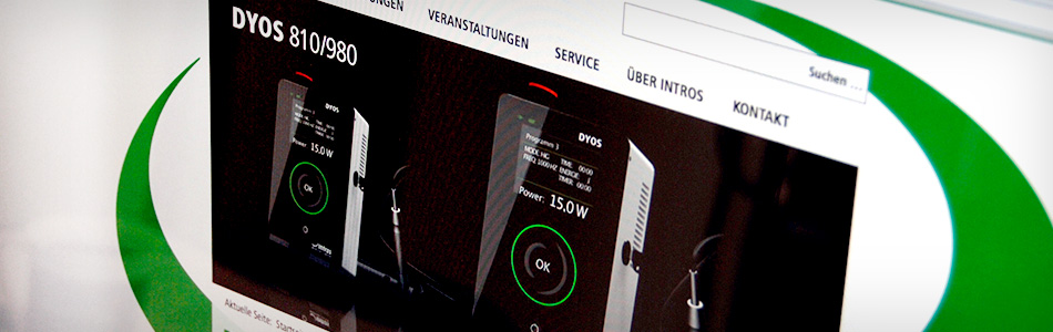 Responsive Webdesign – intros – innovative Technik für Umwelt, Labor und Medizin GmbH
