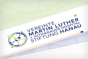 Martin-Luther-Stiftung – Einladungskarte