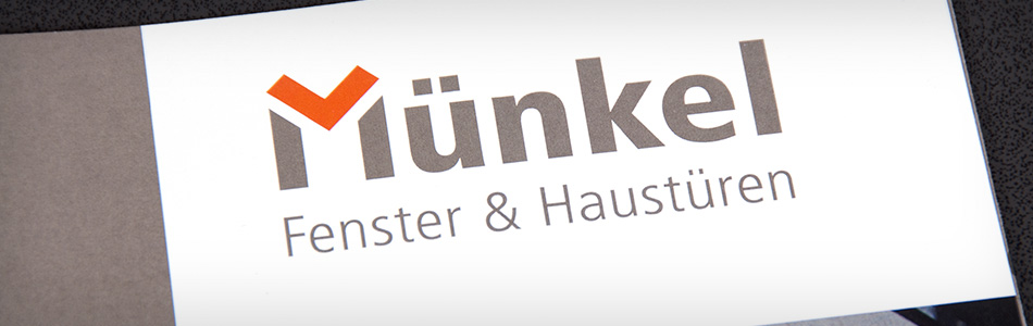 Printdesign – Schreinerei Münkel GmbH – Produkt-Folder