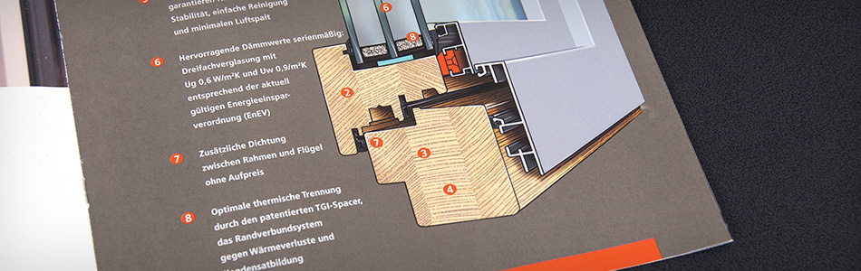 Printdesign – Schreinerei Münkel GmbH – Produkt-Folder