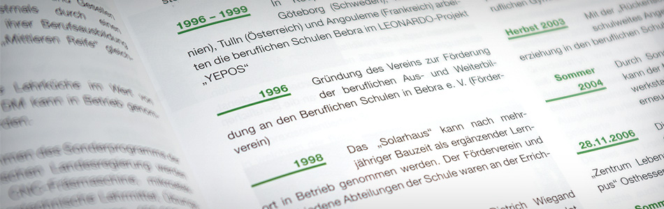 Berufliche Schulen Bebra – Festschrift