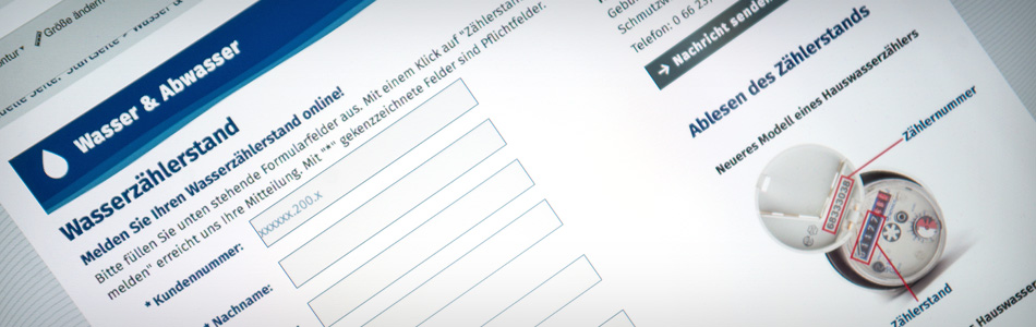 Responsive Webdesign – Stadtwerke Rotenburg an der Fulda