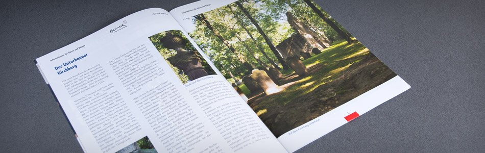 Printdesign – Gemeinde Hauneck – Informationsbroschüre
