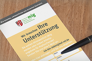 Fachdienst Migration – Kampagne „Aus Flüchtlingen werden Mitbürgerinnen und Mitbürger“