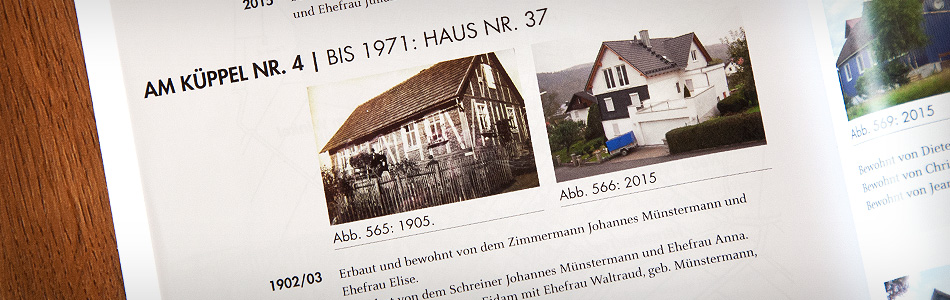 Printdesign – Gemeinde Hauneck – Dorfchronik von Eitra