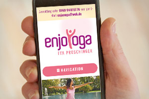 Responsive Webdesign – enjoyoga – Eva Proschinger