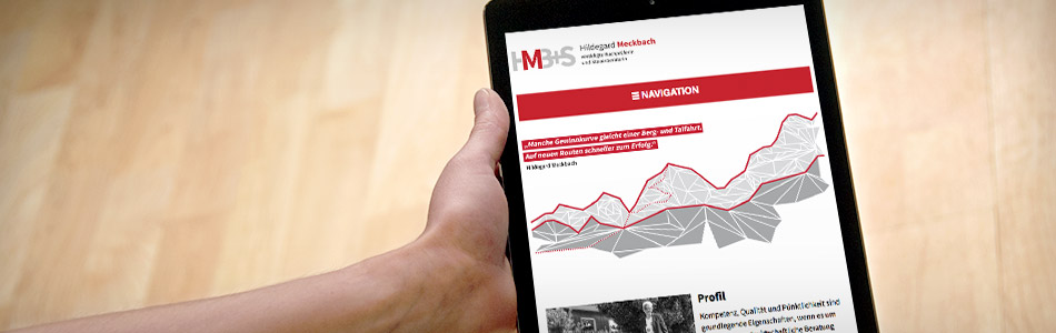 Responsive Webdesign – Hildegard Meckbach – vereidigte Buchprüferin und Steuerberaterin