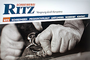 Responsive Webdesign – Schreinerei Ritz