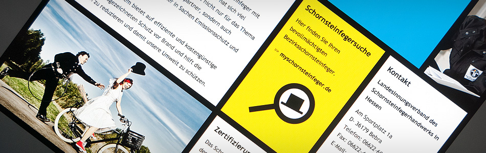 Webdesign – Landesinnungsverband des Schornsteinfegerhandwerks Hessen