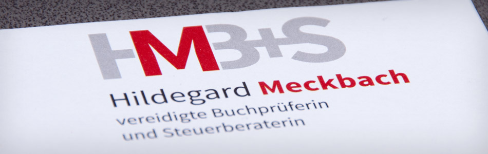 Corporate Design – Hildegard Meckbach – vereidigte Buchprüferin und Steuerberaterin