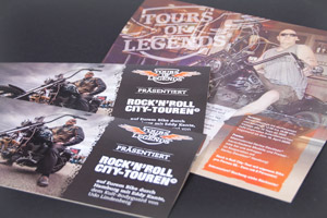 Tours of Legends – Rock’n’Roll City-Touren Folder
