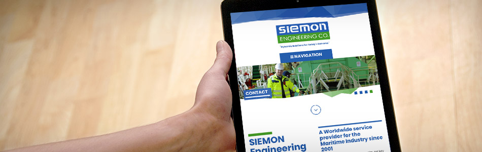 Responsive Webdesign – Siemon Engineering Co.