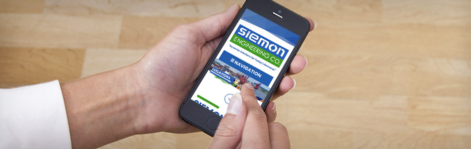 Responsive Webdesign – Siemon Engineering Co.