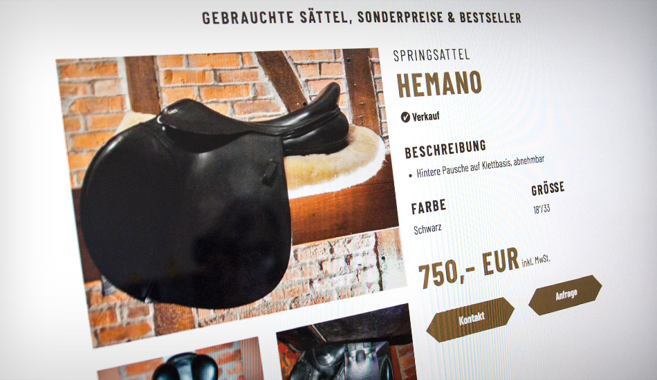 Responsive Webdesign – Barbara Fuge Sattelservice
